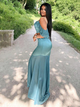 Ruffle Sleeve Top And A-Line Skirt Set